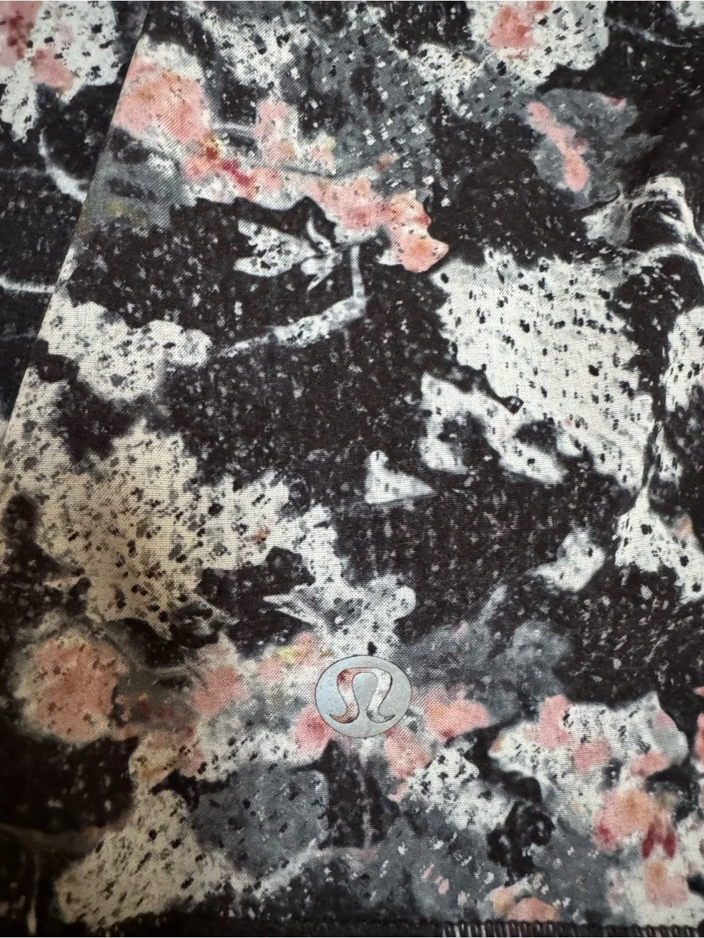 Lululemon Pace Rival Skirt Spring Bloom Multi Black Size 8 EUC